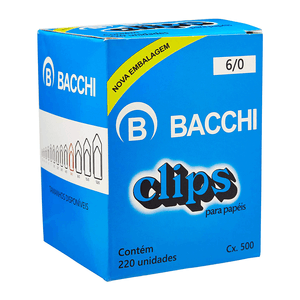 CLIPS NIQUELADO 6/0 500GRS R.0610-3