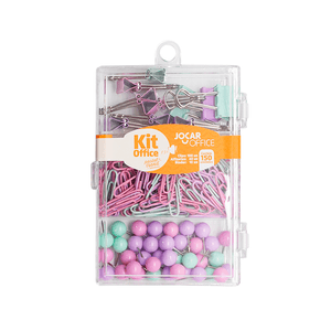 KIT PRENDEDORES OFFICE PASTEL R.93098