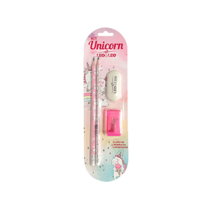 KIT ESCOLAR C/4 PECAS UNICORNIO R.72157