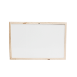 QUADRO BRANCO STD MADEIRA 60X40CM R.6162