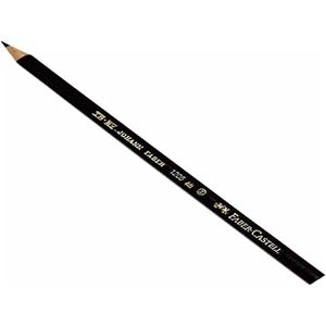 Lápis Grafite Faber Castell EcoLápis Sextavado N.2 Max 1205 Preto