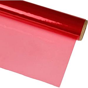 Papel Celofane 85cmx100cm Vermelho
