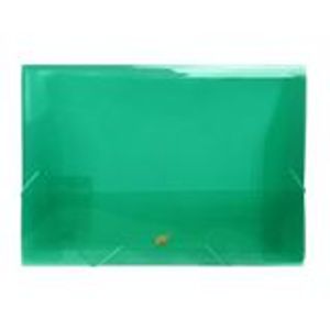 Pasta Aba Elástico Yes Polipropileno Transparente Verde