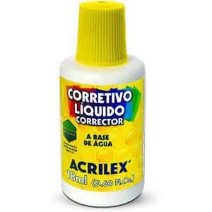 Corretivo Liquido Acrilex 18ml 015180519