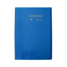 Pasta-Catálogo-Yes-Clear-Book-A4-com-30-Sacos-Transparente-Azul