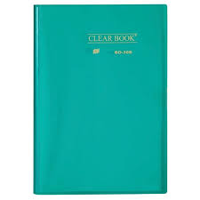 Pasta-Catálogo-Yes-Clear-Book-A4-com-30-Sacos-Transparente-Verde