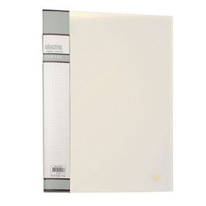 Pasta Grampo Mola Yes Plástico A4 Transparente Clip File 811PS Cristal
