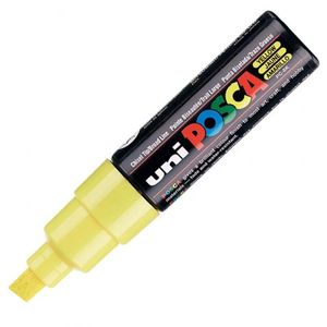 Caneta Posca Uni Ball Extra Board PC-8k Amarela