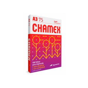 Papel Chamex A3 75g/M² 297x420 Rema Com 500 Folhas - Chamex