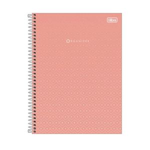 Caderno Executivo Secretária Capa Dura Organizer 80 Folhas - Tilibra