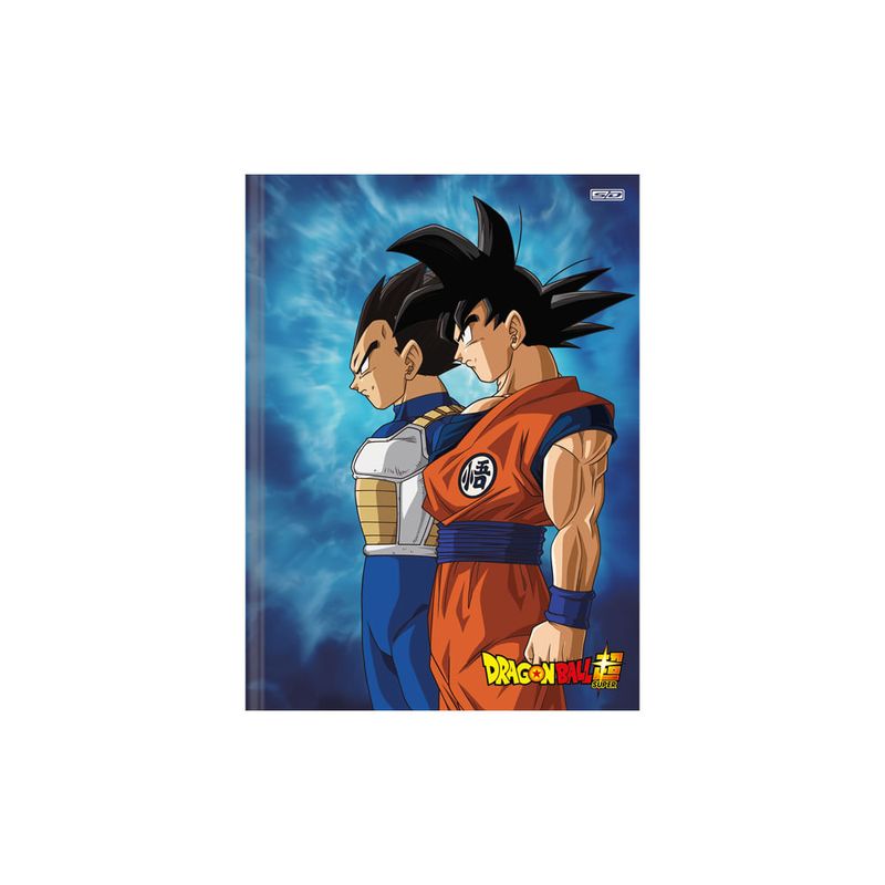 Caderno Brochura Dragon Ball Super Sayajin - 80 Folhas - São