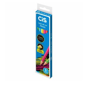 Lapis de Cor C/6 Neon Cis