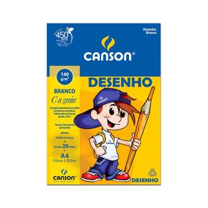 Bl Desenho Esc 140g A3 Br 20fls Canson