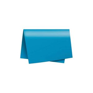 Papel Color Set Liso 48x66 Azul Celeste Com 20 Folhas - Crepfest