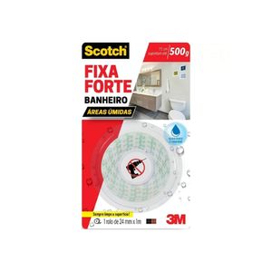 Fita Fixa Forte Banheiro 24x1m - 3m