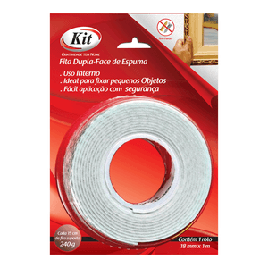 FITA BANANA DUPLA FACE ESPUMA 1 8CMX2 7M R.24299-02