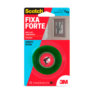 FITA DUPLA FACE FIXA FORTE 24MMX2M HB004420194