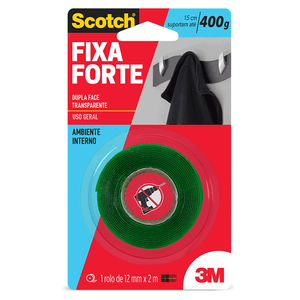 FITA DUPLA FACE FIXA FORTE 12MMX2M HB004419873