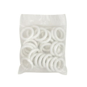 ARGOLA PLASTICA CORTINA PEQUENA BRANCO