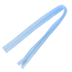 ZIPER NYLON FINO 50CM 184 AZUL BEBE