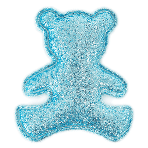 APLICACAO URSO GLITTER 2005C 4X5.5CM AZUL