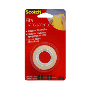 FITA ADESIVA 19X20 SCOTCH TRANSPARENTE R.HB004570634