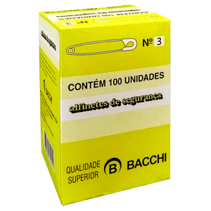 ALFINETE SEGURANCA N. 3 NIQUELADO