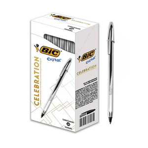 CANETA BIC CRISTAL CELEBRATION PRETO R.970908