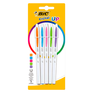 CANETA BIC CRISTAL UP C/5 BLISTER R.930006