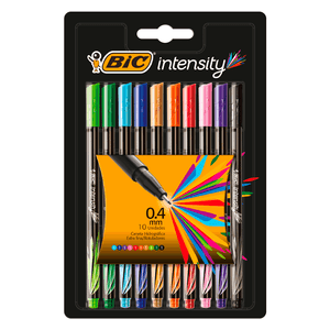 CANETA BIC INTENSITY 0.4 BLISTER C/10 R.971109