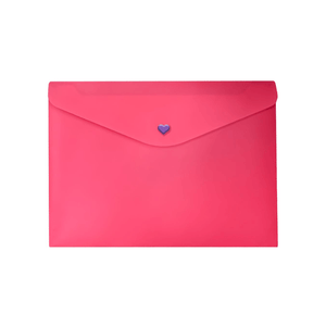 ENVELOPE C/BOTAO A4 FULL COLOR PINK R.0014.Q