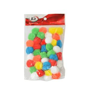 POMPOM 20MM PP-2.0   2 MULTICOR