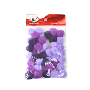 POMPOM 20MM PP-2.0 DEGRADE LILAS