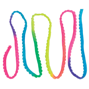 FRANJA POMPOM  6MM MINI P-6 COLORIDO