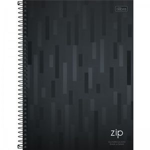 Caderno Quadriculado Tilibra Zip Espiral Capa Dura Universitário 5x5cm 96 Folhas