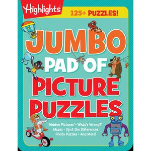 Jumbo Pad of Picture Puzzles - Highlights Press