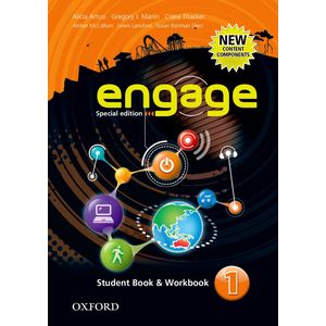 Engage 1 Student Book e Workbook - Editora Oxford - Didático ISBN 9780194538770