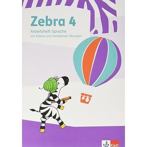 Zebra 4 Arbeitsheft Sprache mit Videos und interaktiven Übungen