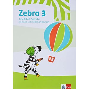 Zebra 3. Arbeitsheft Sprache mit Videos und interaktiven Übungen Klasse 3 - undefined