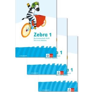 Zebra 1 Buchstabenheft PLUS Buchstabenheft Plus mit Medien in Grundschrift - Klett - didático