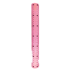 REGUA FLEXIVEL 30CM PINK R.HL-621600