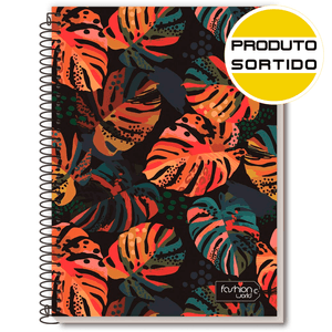 CADERNO UNIV. C/D 20X1 F FASHION WORLD 320FLS R.358894