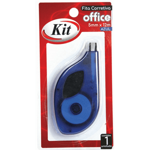 CORRETIVO FITA 5MMX12M OFFICE AZUL R.TL-1402