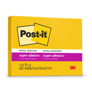 BLOCO POST-IT 657 76X102MM 90FL AMARELO SOL HB004657191