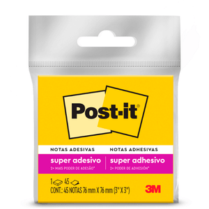 BLOCO POST-IT 654 76X76MM C/45FLS AMARELO NEO R.4399398