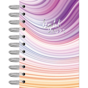 AGENDA ESPIRAL ANUAL C/D 160FLS LIGHT