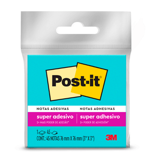 BLOCO POST-IT 654 76X76MM C/45FLS AZUL R.4399422