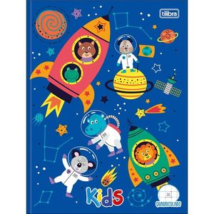 Caderno Brochura Quadriculado 7x7 Capa Dura Sapeca 40 Folhas