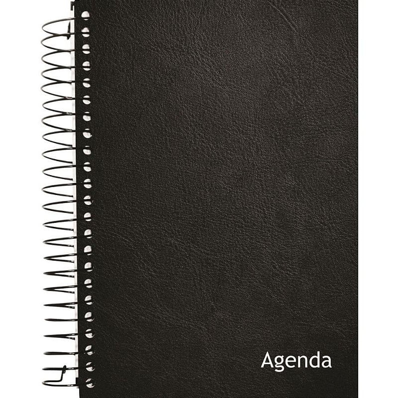 Agenda Estudante Espiral capa dura 160 fls - Kit-1751059267346