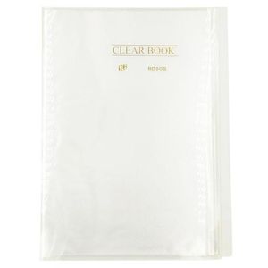 Pasta Catálogo Yes Clear Book Oficio 50 Sacos Transparente BD50S Cristal